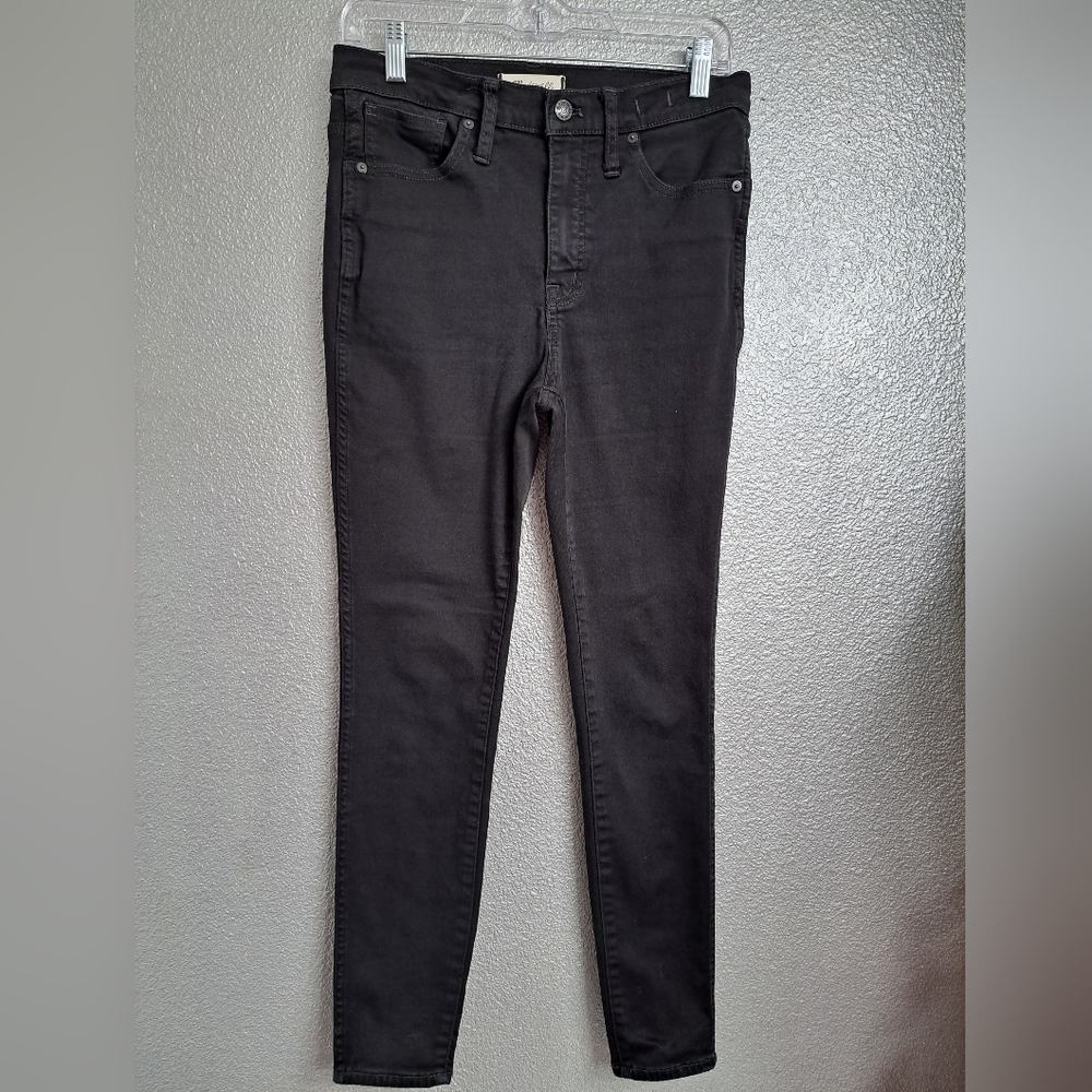 Madewell Black High Rise Skinny Jeans  Size 28